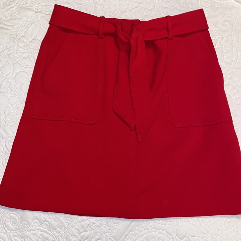 Beautiful Red skirt.